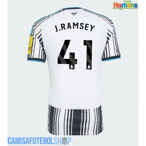 Camisa de time de futebol Newcastle United Jacob Ramsey #41 Replicas 1º Equipamento 2026-27 Manga Curta